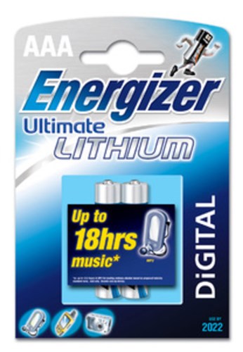 Energizer Ultimate Lithium - Mikrotužka AAA/2 ks