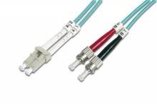Optický patch kabel duplex LC-ST 50/125 MM 5m OM3