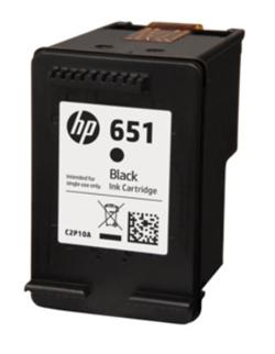 HP Ink Cartridge č.651 čierna