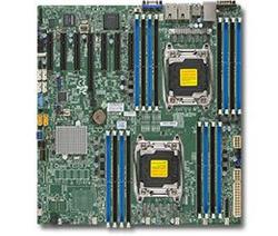 Supermicro MBD-X10DRH-IT-O SUPERMICRO MB 2xLGA2011-3, iC612 16x DDR4 ECC R,10xSATA3 (PCI-E 3.0/2,4,1(x16,x8,x4),2x 10GbE LAN,IPMI