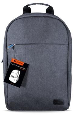 Batoh Canyon CNE-CBP5DB4 16" dark grey CANYON BP-4 ultra tenký minimalisctický batoh pro 15,6 notebook, šedo-modrá