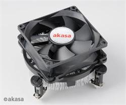 AKASA chladič CPU AK-CCE-7104EP pro Intel LGA 775/1150/1151/1155/1156/1200, 92mm PWM ventilátor, do 95W