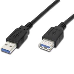 PremiumCord Prodlužovací kabel USB 3.0 Super-speed 5Gbps A-A, MF, 9pin, 2m
