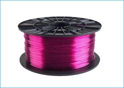 Filament PM tisková struna/filament 1,75 PETG transparentní fialová, 1 kg