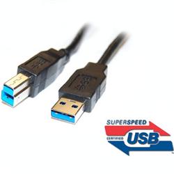 PREMIUMCORD kabel USB 3.0, Super-speed 5Gbps A-B, 9pin, 3m