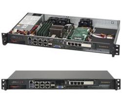 Supermicro SYS-5018D-FN8T SUPERMICRO mini1U server 1x FCBGA1667 Xeon D-1518, 4x DDR4 ECC, 200W, M.2, 2x 10Gb SFP+, 6x 1Gb LAN, IPMI