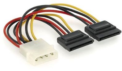 PremiumCord Napájecí kabel k HDD 5,25 Molex-2xSeri