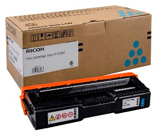 Ricoh - toner 407544 SPC 250E (SP C250DN, C250SF) 1600 stran, azurový