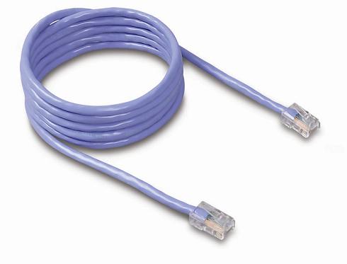 Belkin kabel PATCH UTP CAT5e 1m modrý, bulk montovaný