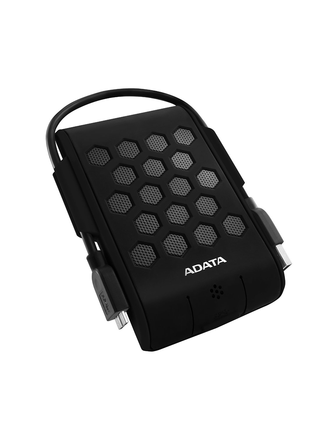 ADATA HD720 2TB, AHD720-2TU31-CBK ADATA Externí HDD 2TB 2,5" USB 3.2, DashDrive™ Durable HD720, G-sensor, černý, (gumový, vodě/nárazu odolný)