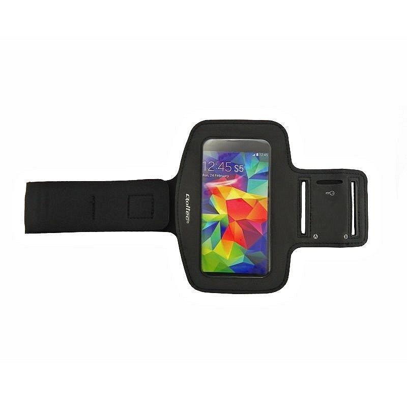 Qoltec Sportovní Armband smartphone max.5'' černá