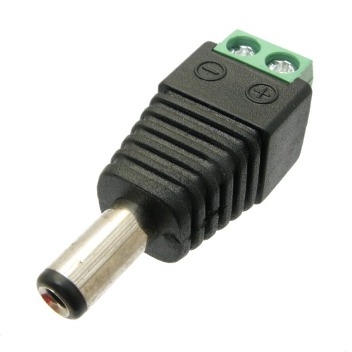 MikroTik DC napájecí konektor 2.1mm se svorkovnicí - DCSV21
