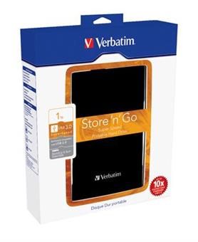 1TB Verbatim Store n Go, Externí HDD 2,5 USB 3.0, 53023, černý