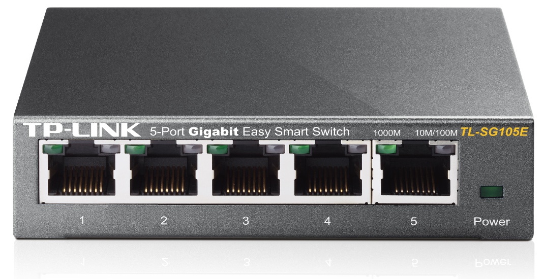 TP-Link TL-SG105E 5portový gigabitový switch