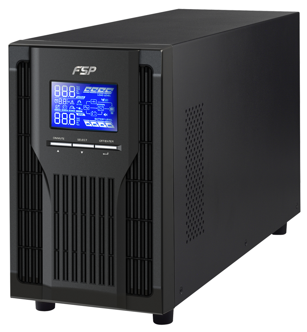 FORTRON PPF8001305 FSP/Fortron UPS CHAMP 1K tower, 1000 VA/900 W, online
