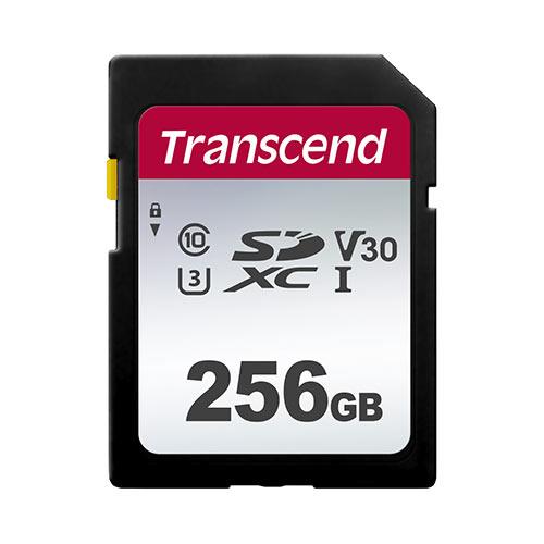 Transcend SDXC UHS-I U3 256 GB SDC300S Transcend 256GB SDXC 300S (Class 10) UHS-I U3 V30 paměťová karta, 100 MB/s R, 40 MB/s W