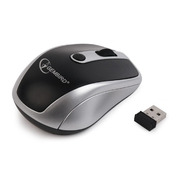 GEMBIRD wireless mini notebook mouse 400 till1600 dpi USB Nano Receiver 2.4 GHz