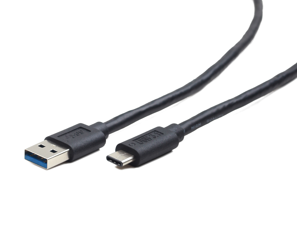 Gembird kabel USB 3.0 (AM) na USB 3.1 (CM), 0.5 m, černý