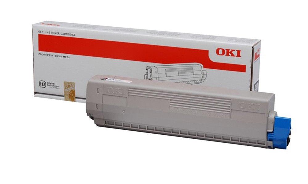 OKI 45862838 - originální OKI Magenta toner do MC853/873 (7.300 stránek)