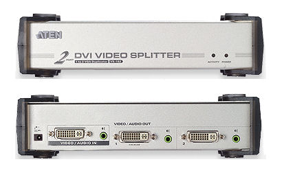 ATEN VS-162 2-port DVI rozb. s podporou pro audio signál
