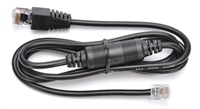 Kabel RJ12 24V pro STARŠÍ pokladní zásuvky C4x0A a tiskárnu, 1,1 m, černý