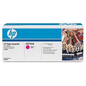 HP 307A Magenta LJ Toner Cart, CE743A (7,300 pages)