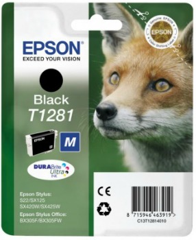 Epson inkoust S S22/SX125/SX130/SX425W/BX305F black