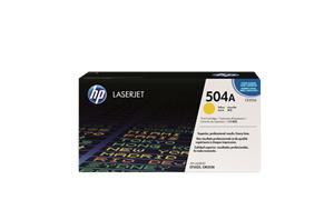 HP 504A Colour LaserJet original toner cartridge yellow standard capacity 7.000 pages 1-pack ColorSphere