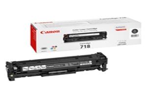 Canon originální toner CRG-718BK/ LBP-7200/ 7660/ 7680/ MF-80x0/ MF724/ 3500 stran/ Černý