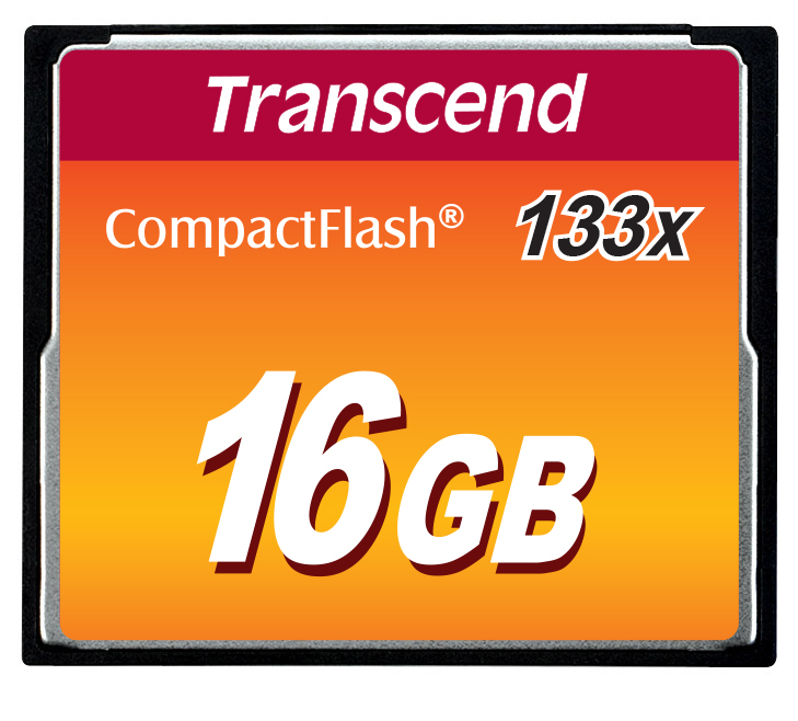 TRANSCEND CompactFlash 16GB Card MLC