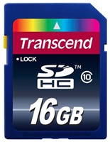 Transcend SDHC 16GB class 10
