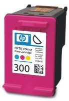 HP 300 Tri-color Ink Cart, 4 ml, CC643EE