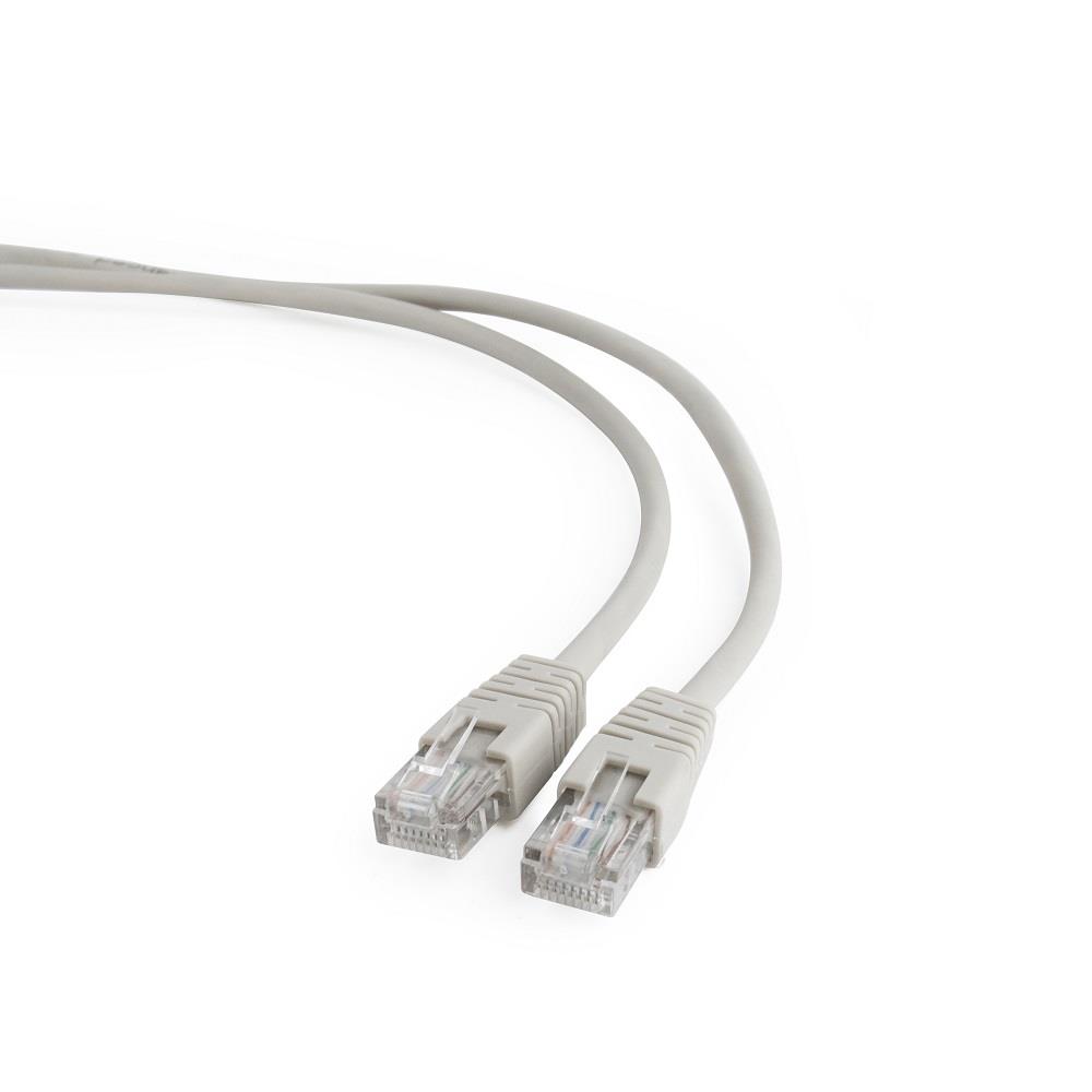GEMBIRD kabel patchcord Cat5e UTP 3m, šedý