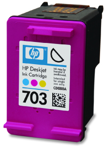 HP CD888AE#445 Tisková náplň HP 703 3barevná 4ml DJ D730/F735