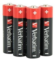 VERBATIM alkalická baterie 1,5V AA/ blistr 4ks