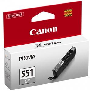 Canon CARTRIDGE CLI-551GY šedá pro PIXMA iP8750, MG5450, MG5650, MG6350, MG6450, MG6650, MG7150, MG7550 (126 str.)