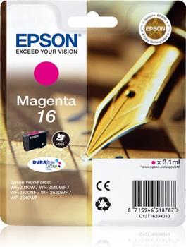 Epson Singlepack Magenta 16 DURABrite Ultra Ink