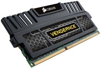 CORSAIR DDR3 1600MHz 8GB DIMM Unbuffered 10-10-10-27 Vengeance Black Heatspreader Supports Core i7 1.5V Black heatspreader