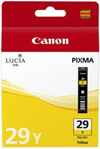 Canon 4875B001 - originální Canon CARTRIDGE PGI-29 Y žlutá pro PIXMA PRO-1 (1420 str.)