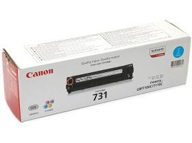 Canon 6271B002 - originální Canon TONER CRG-731C azurová pro i-SENSYS LBP7100Cn, LBP7110Cw, MF623Cn, MF628Cw, MF8230Cn, MF8280Cw (1 500 str.)