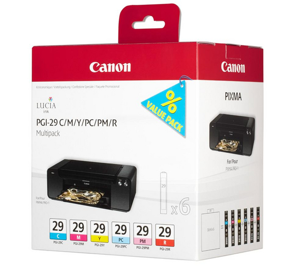 Canon cartridge PGI-29 CMY/PC/PM/R Multi