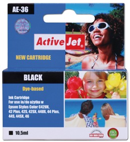 ActiveJet Ink cartridge Eps T036 C42SX/UX Bk - 10, 5 ml AE-36