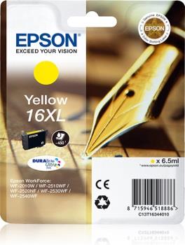 Epson Singlepack Yellow 16XL DURABrite Ultra Ink
