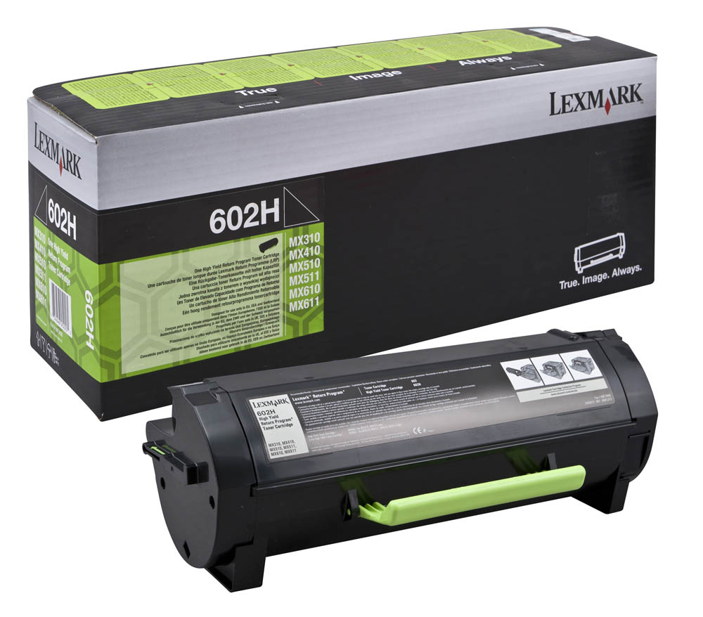 Lexmark 602H High Yield Return Program Toner Cartridge - 10 000 stran