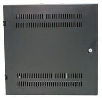 XtendLan WER-541555U4-BL XtendLan Rozvaděč 540x150x550, černý, uchycení pro zařízení 19" (2U + 4U), na zeď