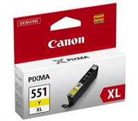 Canon 6447B004 - originální CANON CLI-551XL GY BL ink cartridge grey 1-pack blister with alarm