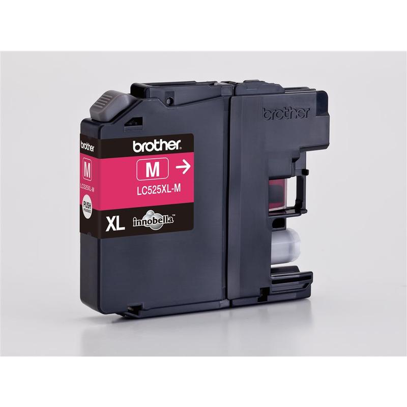 Brother LC-525XLM - originální BROTHER INK LC-525XLM magenta (ISO / IEC 24711) DCP-J100 / DCP-J105 / MFC-J200 cca 1300