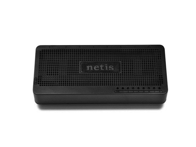 Netis ST-3108S Switch 8x 10/100, plast, miniaturní