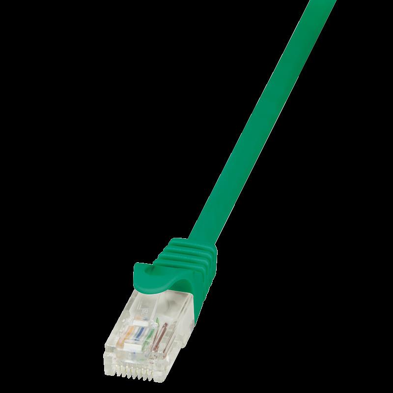 LOGILINK CP1035U LOGILINK - Patch kabel CAT 5e UTP 1m zelený