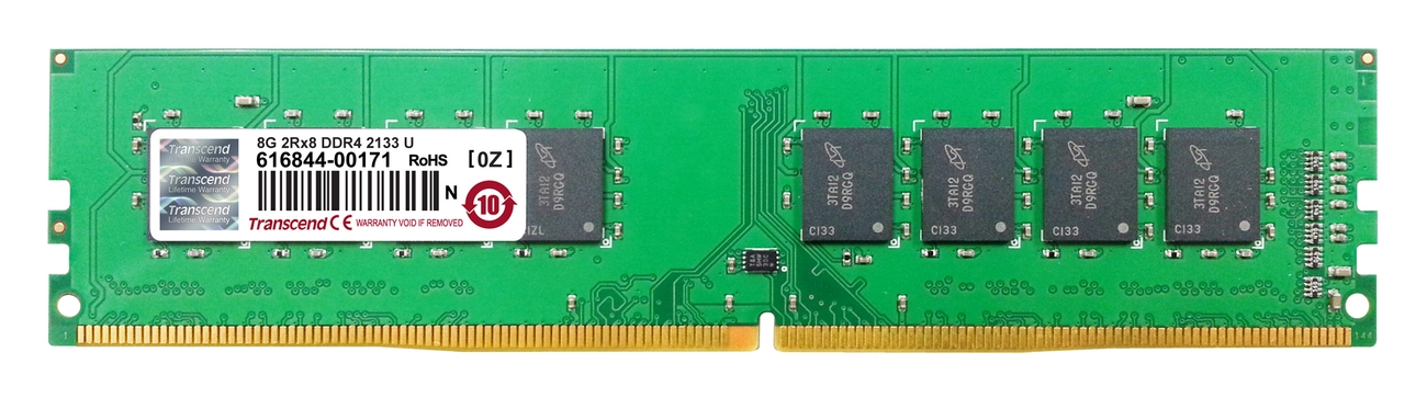 Transcend TS1GLH64V1H DIMM DDR4 8GB 2133MHz TRANSCEND 2Rx8, CL15